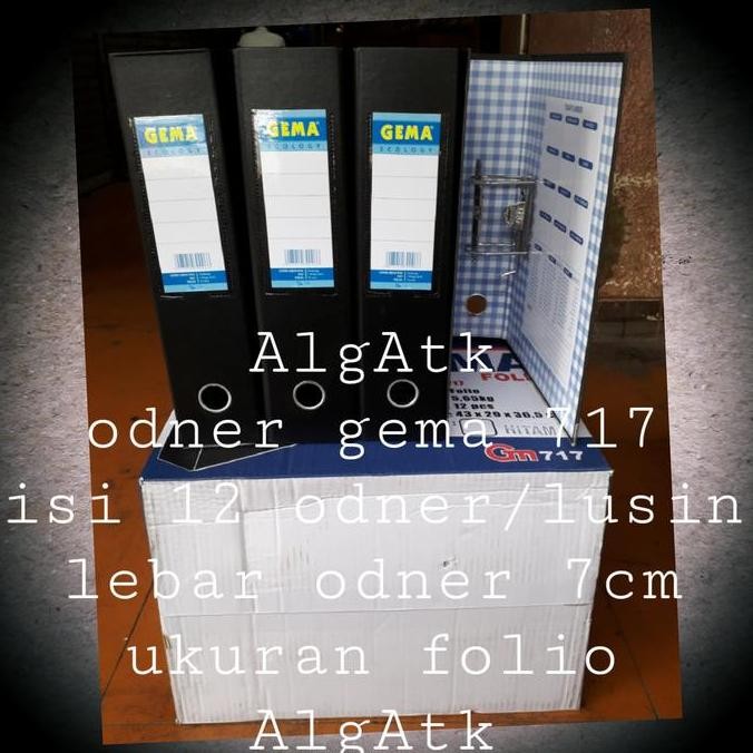 

Promo Ordner Gema Folio F4 801 Odner Arsip Karton Tebal Ukuran F4