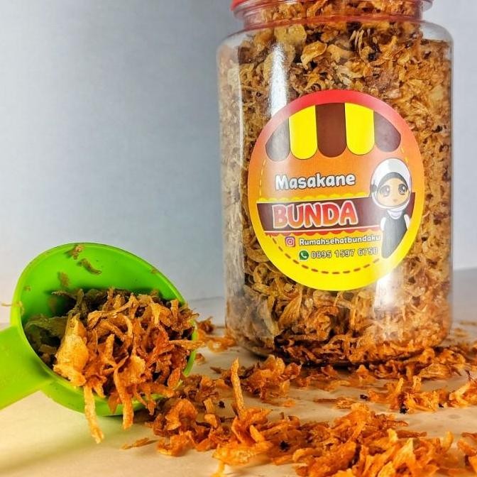 

(Allthebest) Bawang Goreng Premium Masakane Bunda / Brambang Goreng Enak Uk. Medium