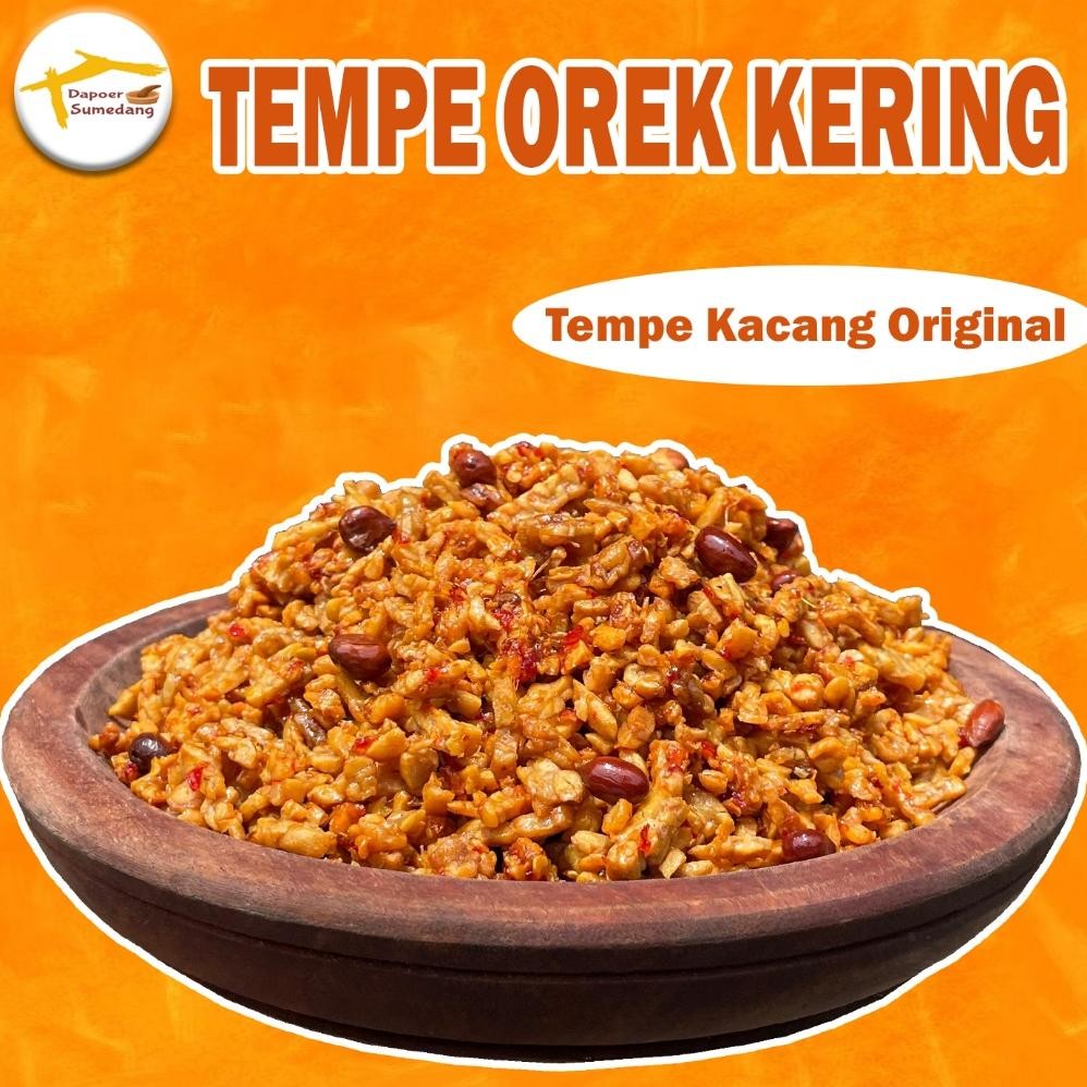 

Kering Tempe 1Kg/Tempe Orek Teri Kacang/Orek Tempe Pedas Balado/Pedas Manis Terbaru