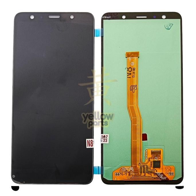 LCD TOUCHSCREEN SAMSUNG GALAXY A750 A7 2018 OLED ORIGINAL MURAH
