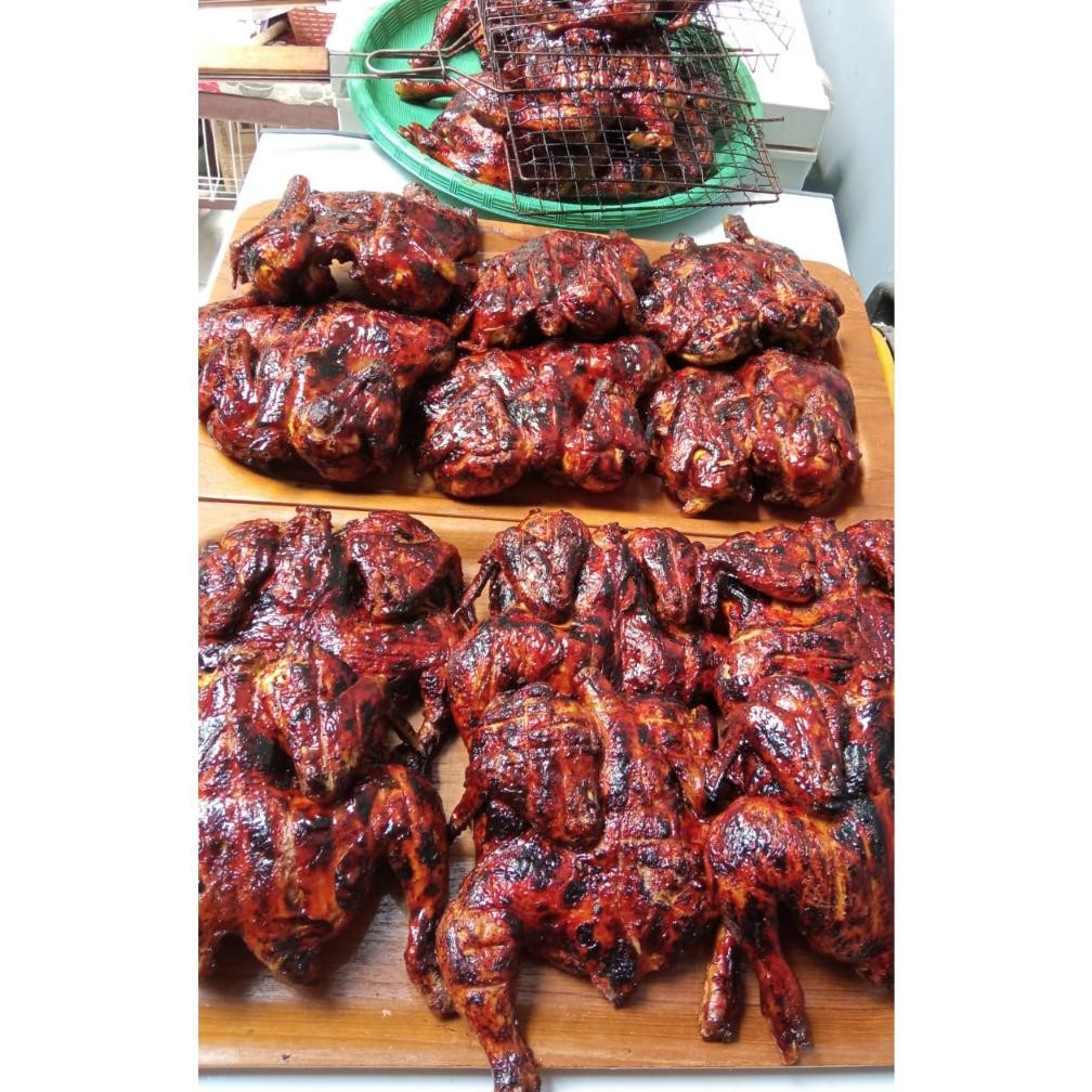 

[[Siap Saji]] Ayam Bakar Madu 1 Ekor Besar Bekakak Mantap+Lalap+Sambal Terbaru