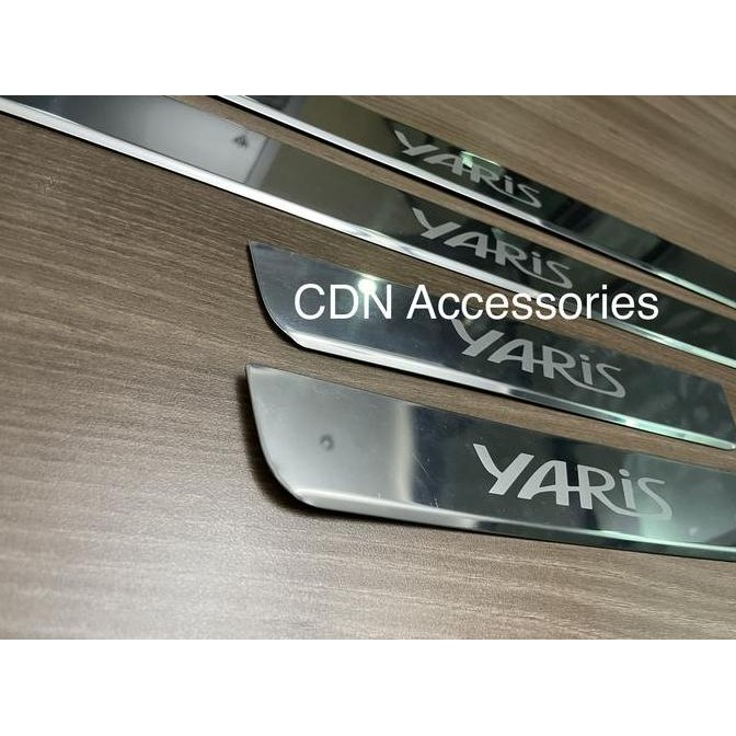 N Sill Plate Yaris 2006-2013/Sill Plate Yaris Bakpao/Scuff Plate Yaris