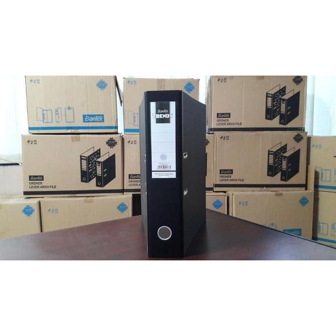 

Tersedia Bantex Ordner Trendy Folio 70mm Hitam Model 1446-10