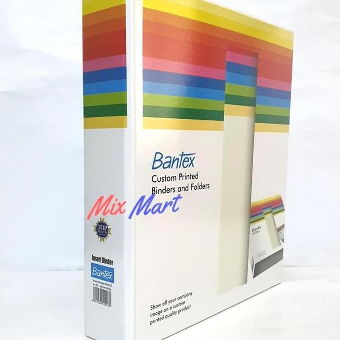 

Tersedia Bantex Insert Ring Binder A4 2 Ring 40mm Putih Model 8542 07