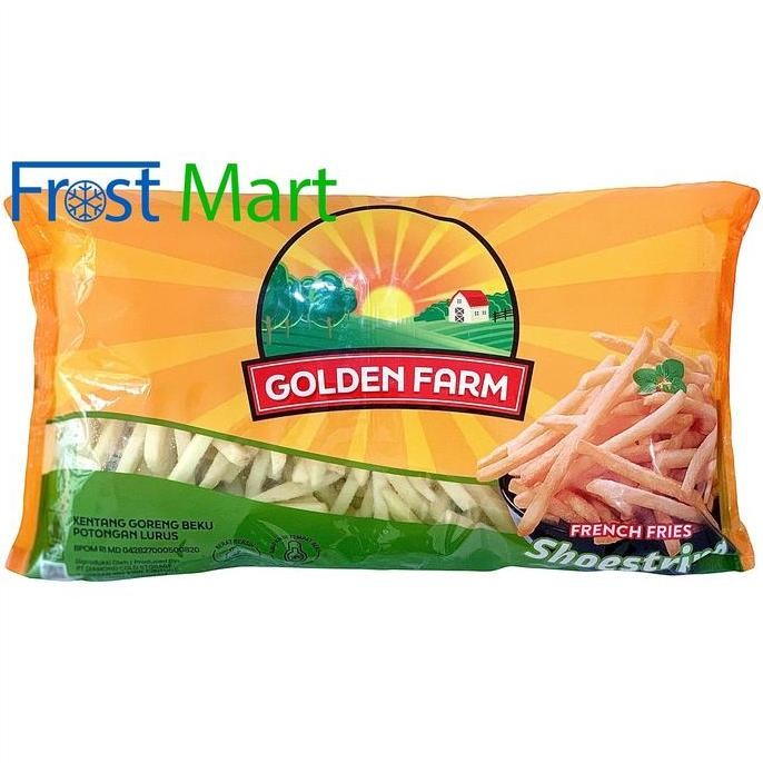 

Kentang Goreng Shoestring Golden Farm French Fries 1 Kg Terlaris