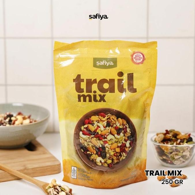 

Safiya Trail Mix Original 500 Gram Dried Fruit Seed Nut Roasted Snack Sehat Food Cemilan Pasti Ori