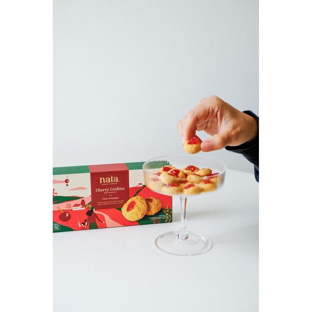 

Fancy Cookies Cherry | Kukis Premium Hiasan Ceria Imut Stok Terbatas