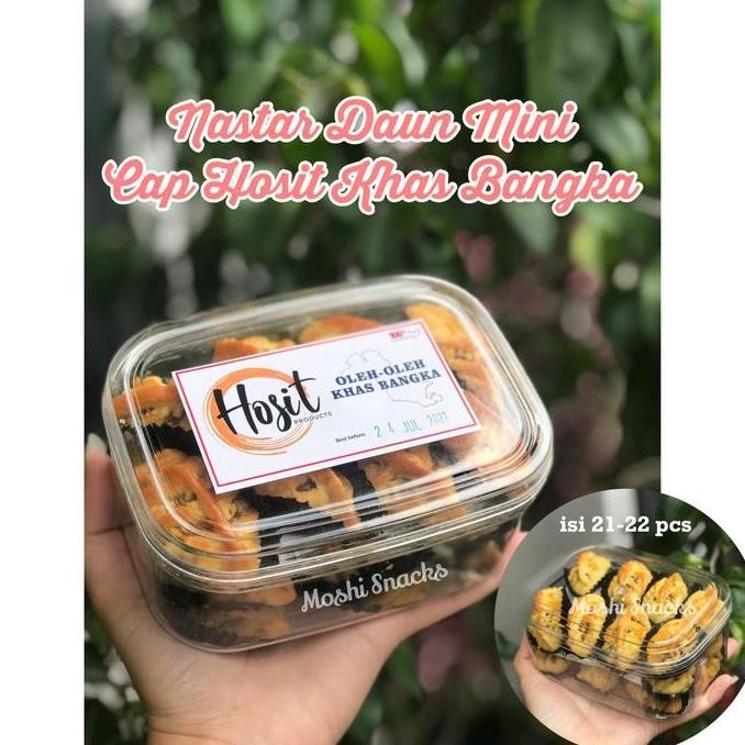 

Kue Nastar Daun Mini Isi 21 Khas Bangka Tanpa Pengawet Lumer Stok Terbatas