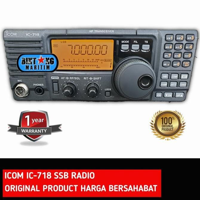 Promo ICOM IC-718 IC 718 IC718 HF ORIGINAL ICOM JAPAN COD