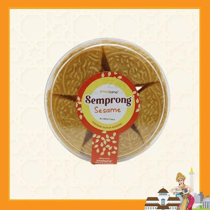 

Kue Semprong Wijen / Sesame - Kue Tradisional Renyah Gurih Stok Terbatas