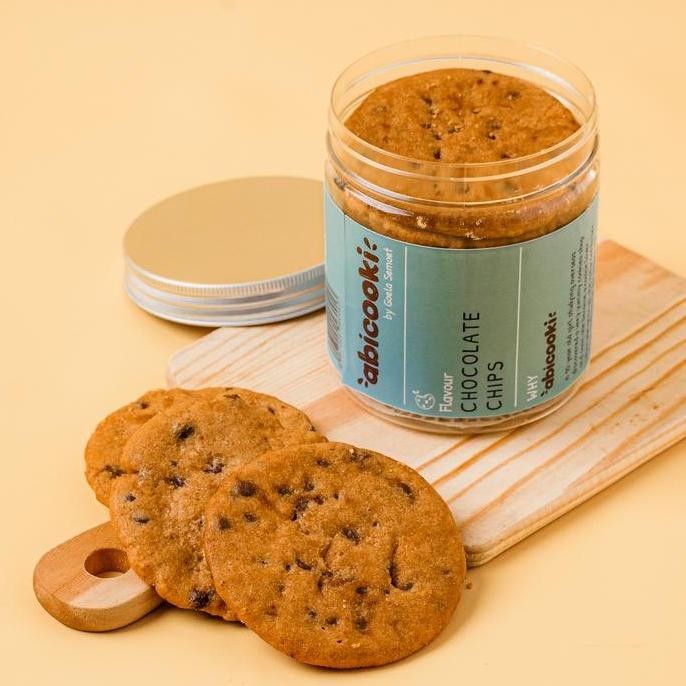 

ABICOOKI GIANT Chocolate Chip Cookies Kukis Cokelat Chip Jumbo 1pc Stok Terbatas