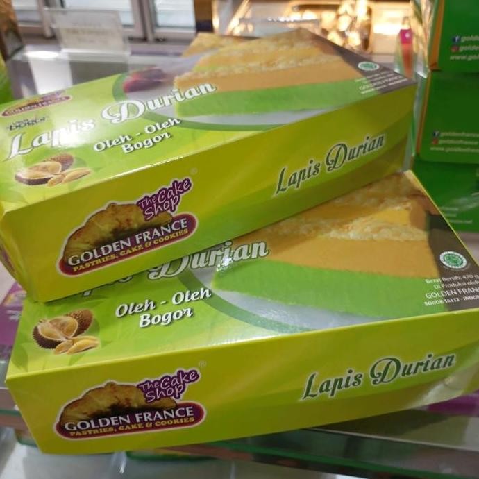 

Lapis Durian Khas Bogor 400g - Oleh-oleh Snack Premium Stok Terbatas