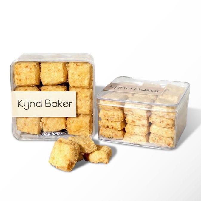

Kue Kering Kastengel Keju Premium - Vegan Vegetarian Cookies Stok Terbatas
