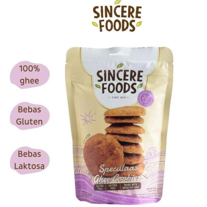 

Sincere Speculaas Cookies Gluten Free - Ghee & Lactose Free Stok Terbatas
