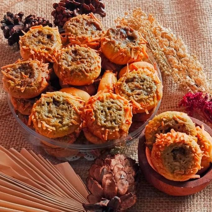 

Thumbprint Greentea Crunchy Toples Kecil 250gr - Cookies Premium Stok Terbatas