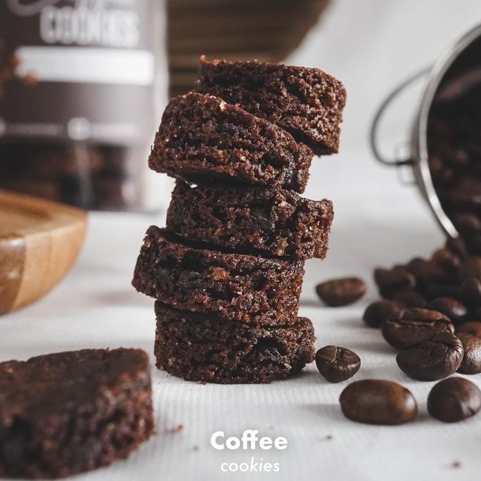 

Coffee Cookies Besar 700gr Kue Kering Premium Stok Terbatas