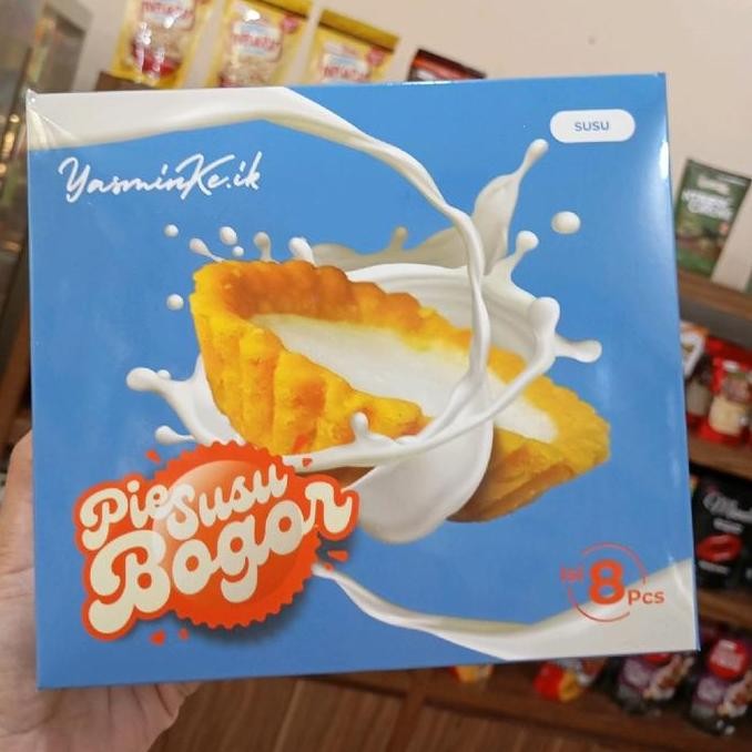 

Pie Susu Bogor Yasmin Ke.ik - Pie Rasa Susu Renyah Manis Stok Terbatas