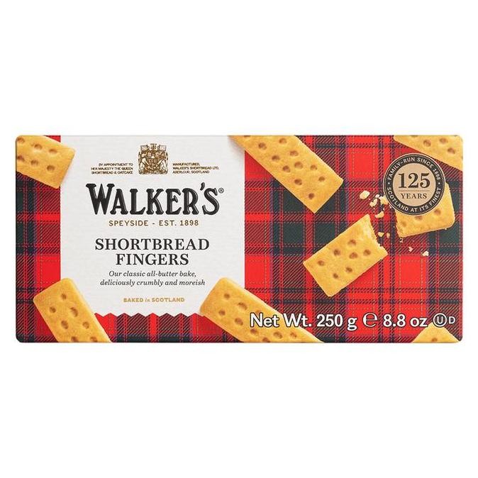 

Walker Walkers Cookies Pure Butter Shortbread 250gr - Kue Kering Asli Stok Terbatas