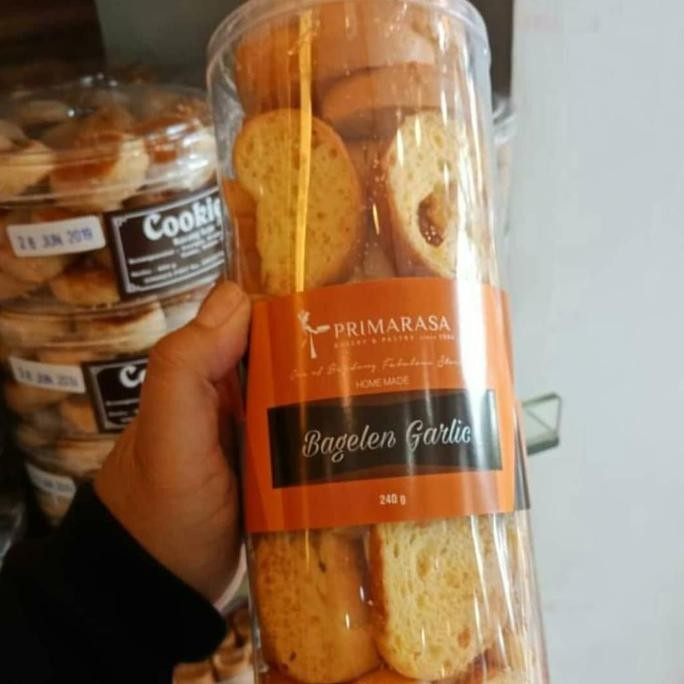 Bagelen Garlic Tabung - Oleh Oleh Bandung Prima Rasa Stok Terbatas
