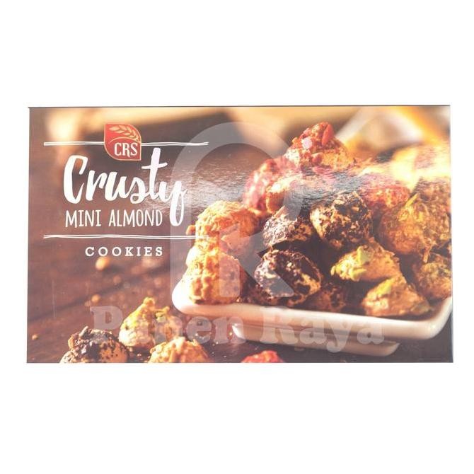 

Crusty Mini Almond Cookies CRS - Kue Kering Almond Renyah Stok Terbatas