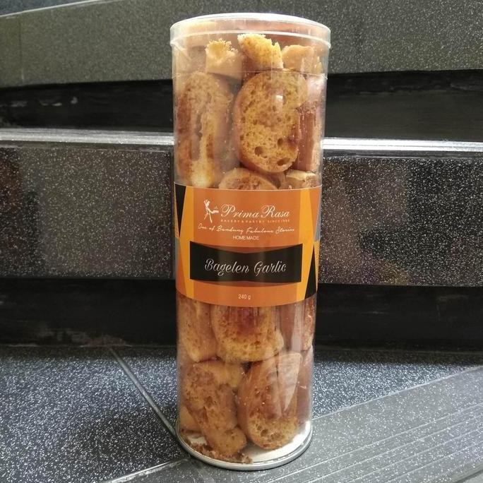 Bagelen Garlic Tabung Prima Rasa Bandung - Kue Kering Rasa Bawang Putih Stok Terbatas