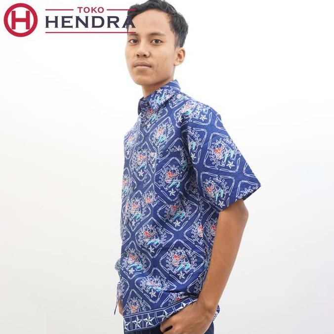 (Allthebest) Batik SMP Kota Depok Lengan Pendek Dan Panjang | Seragam Sekolah | Baju Seragam Sekolah