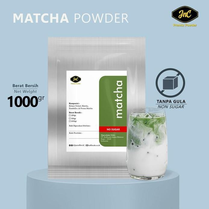 

Jnc Matcha Powder Non Sugar 1Kg Terlaris