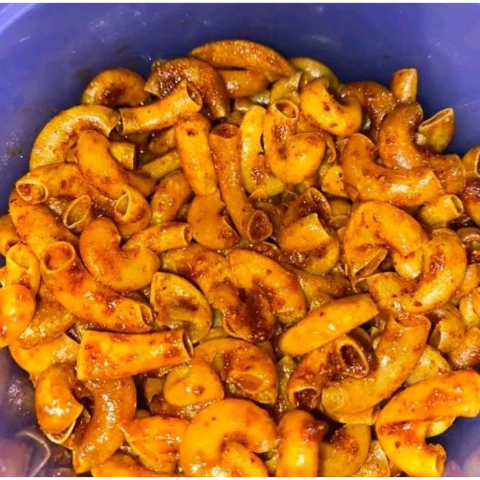 

CCF Makaroni Cikruh 500 Gram Daun Jeruk Cemilan Asin Pedas Makanan Camilan - Food, Snacks