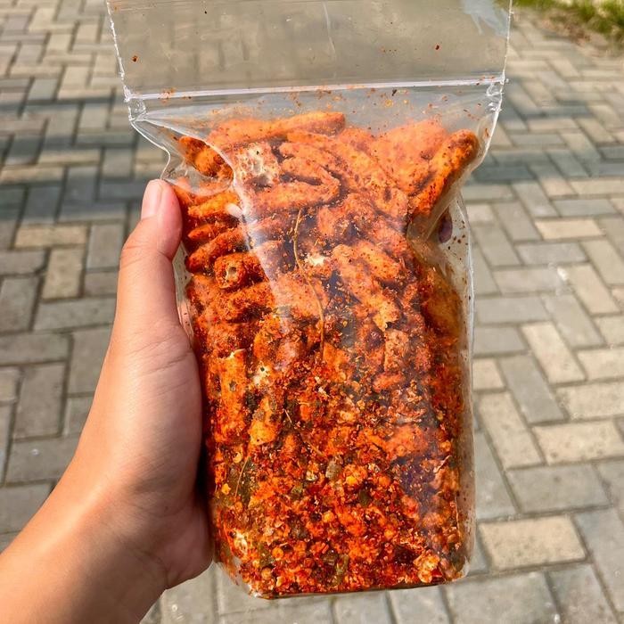 

CCF 250gr - Basreng Daun Jeruk Cemilan Pedas Food Snacks Asin Kering