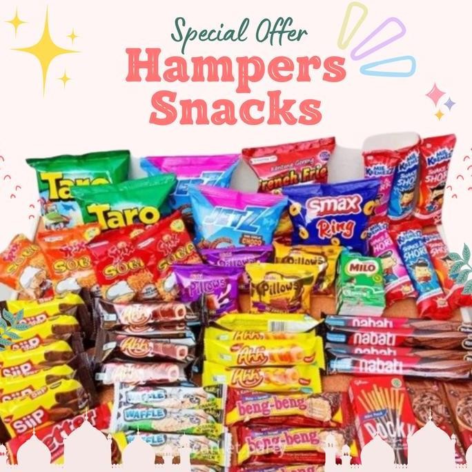 

Hampers Snack Spesial Paket Snack Isi 50 Pcs Makanan Pasti Promo
