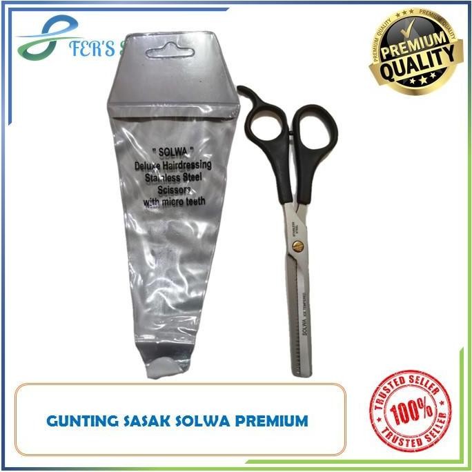 Gunting Sasak Solwa / Gunting Zigzag / Gunting Salon / Gunting Rambut