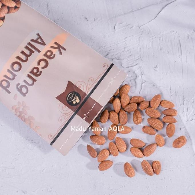 

Kacang Almond Panggang Almond Kupas Roasted Almond Camilan Sehat Pasti Ori