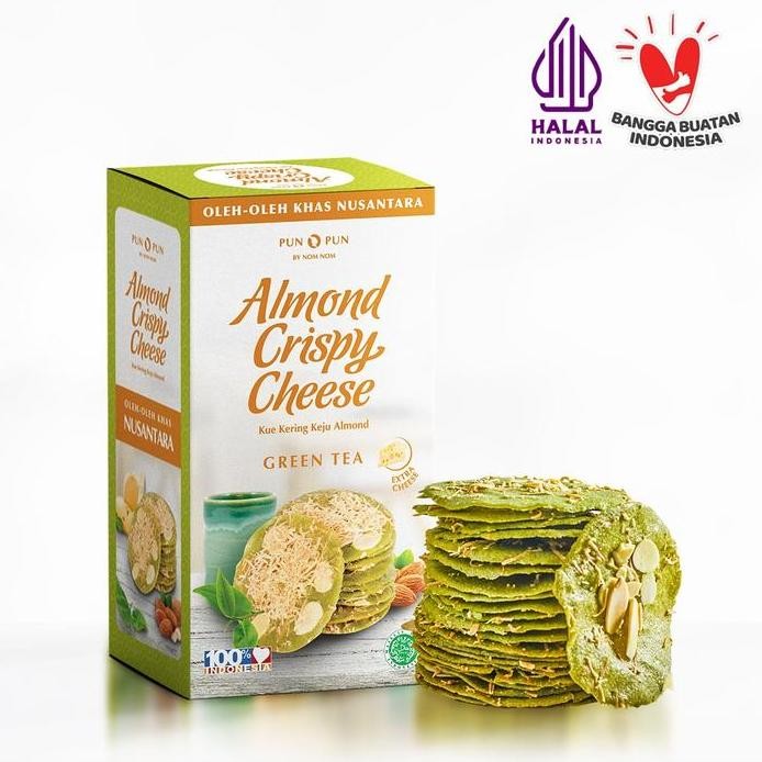 

[Paket Hemat] Almond Crispy Cheese Bundle 3 Rasa ( Original, Chocolate, Greentea ) Oleh Oleh Khas Surabaya Cemilan Punpun Snack Terlaris