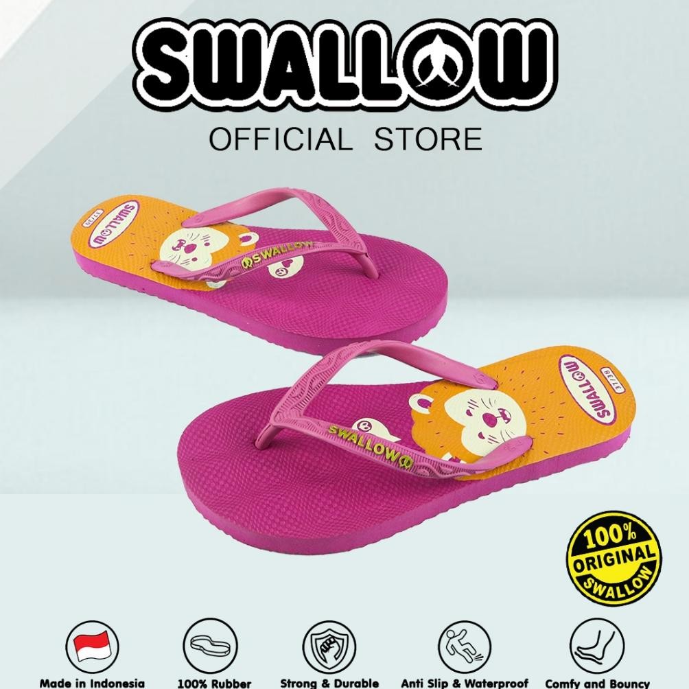 Terbaik Swallow Sandal Jepit Nice Safari - Sendal Karet Dewasa Pria Wanita Anti Selip ,.