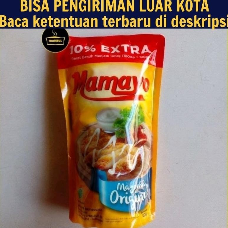 

Berkualitas! Mamayo Mayonais 1kg 10% Extra (1100gr) ~