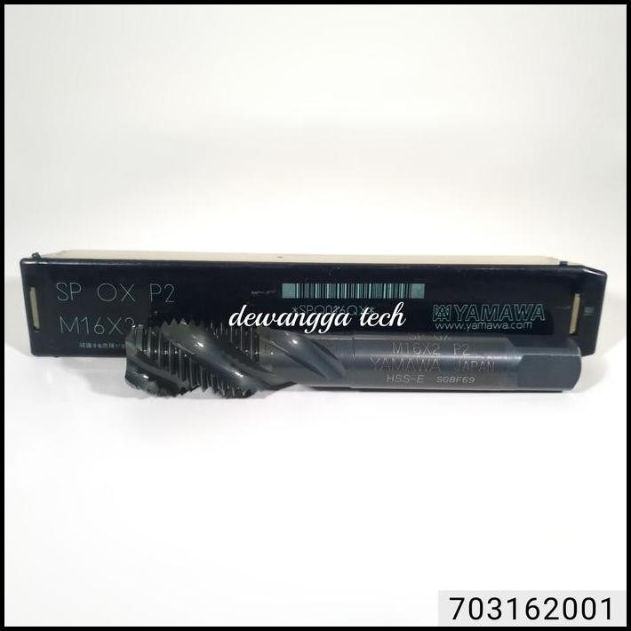 tap M16x2 SP OX P2 tap mesin spiral m16 x 2