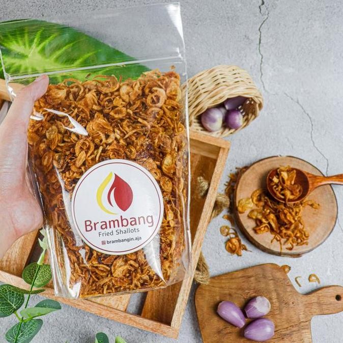 

BRAMBANG Bawang Goreng Premium Refill Pack 300gram ms