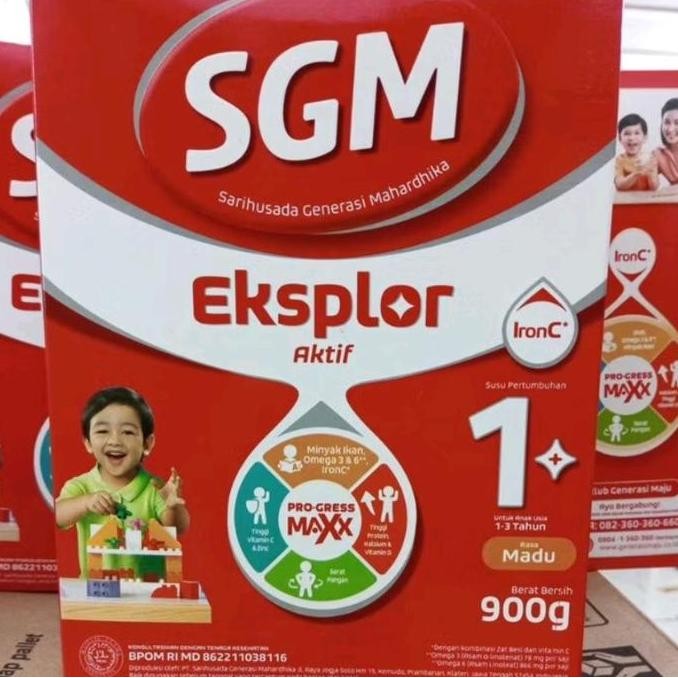 SGM ANANDA EKSPLOR 1+ 3+ 5+ Bubuk Susu Formula untuk Bayi & Anak Pertumbuhan Rasa Lezat Nutrisi Baik