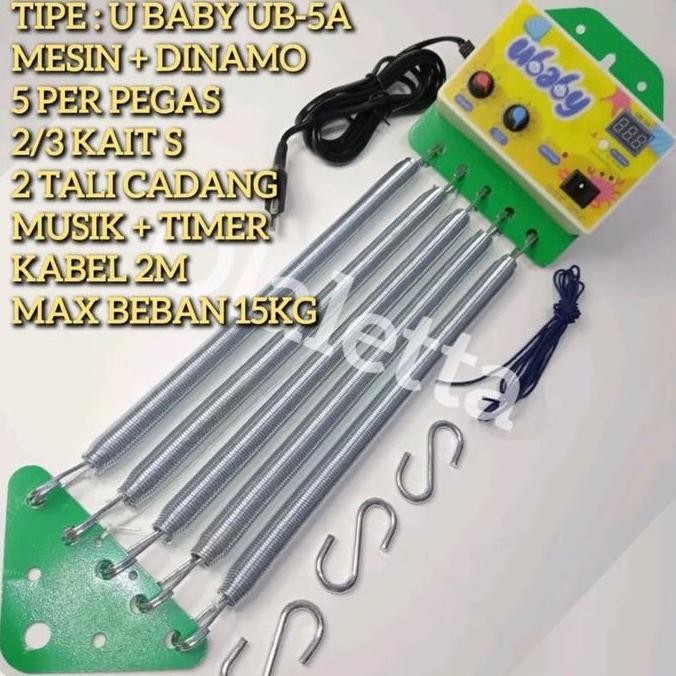 Ayunan Elektrik Bayi Ubaby Ayunan Listrik Bayi Merk Ubaby Dll
