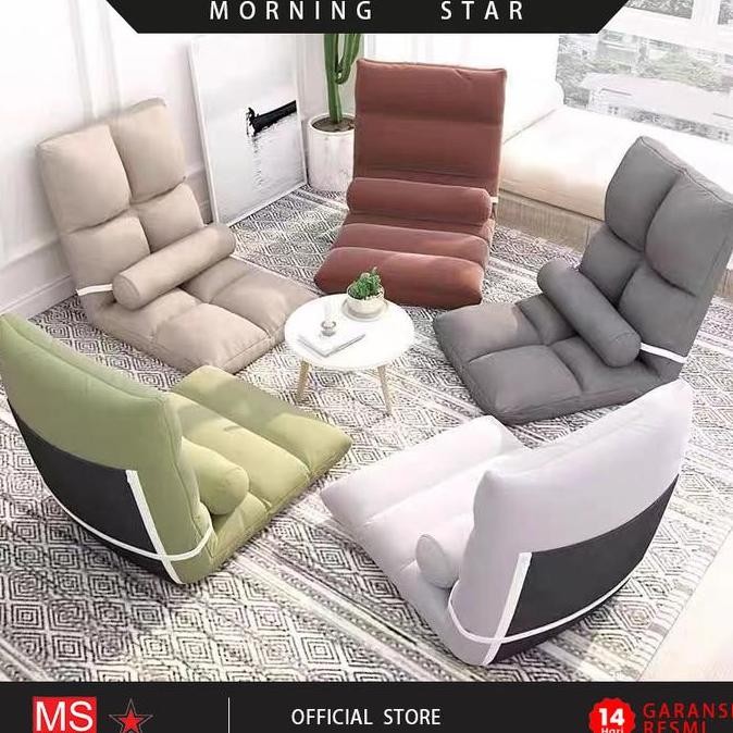 Kursi Lipat Lesehan Sandaran / Sofa Bed Santai / Sofa Oscar Tatami Minimalis Jumbo Bahan Tebal S1A1