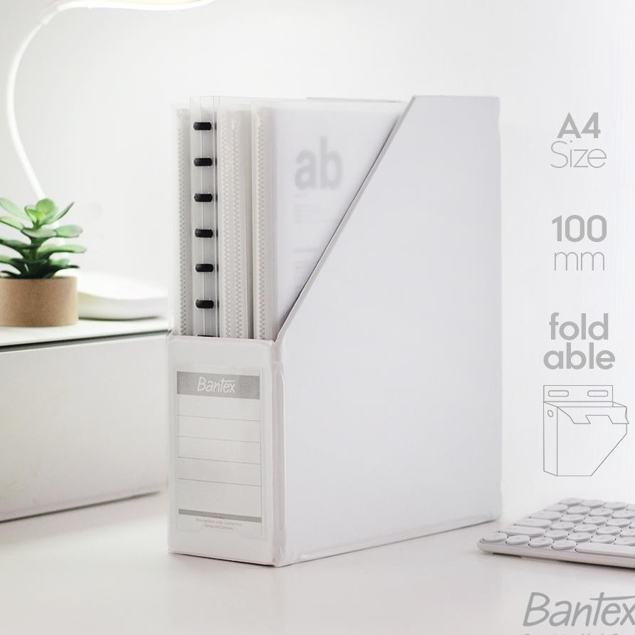 

Box File Bantex 4012 A4 10Cm White