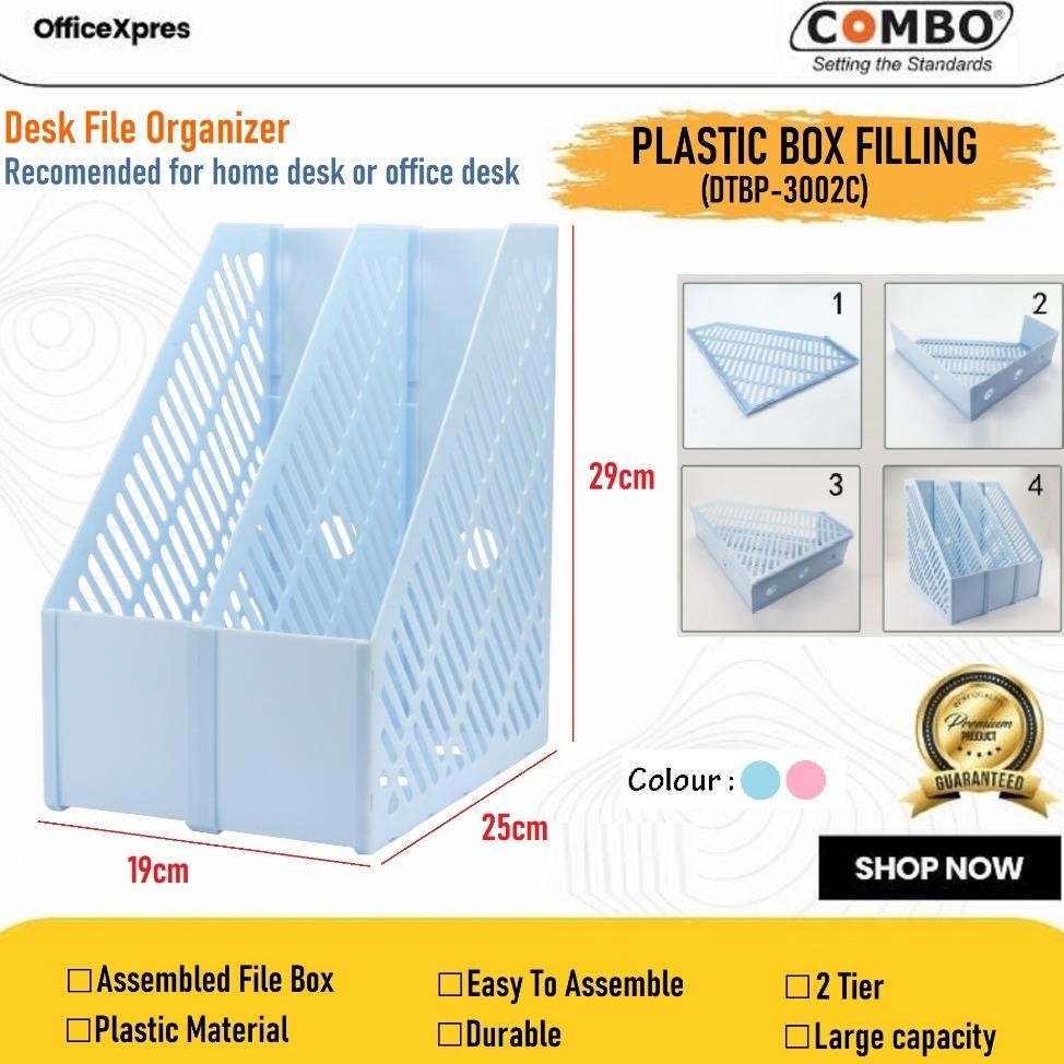 

Plastic Box Filling 2 Tier Box File Plastik Dokumen Box Rakit Dtbp3002 Rak Dokumen Plastik File Box 2 Susun