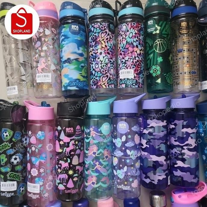 Smiggle Botol Minum Termos Silicone Drink Up Bottle Original Australia