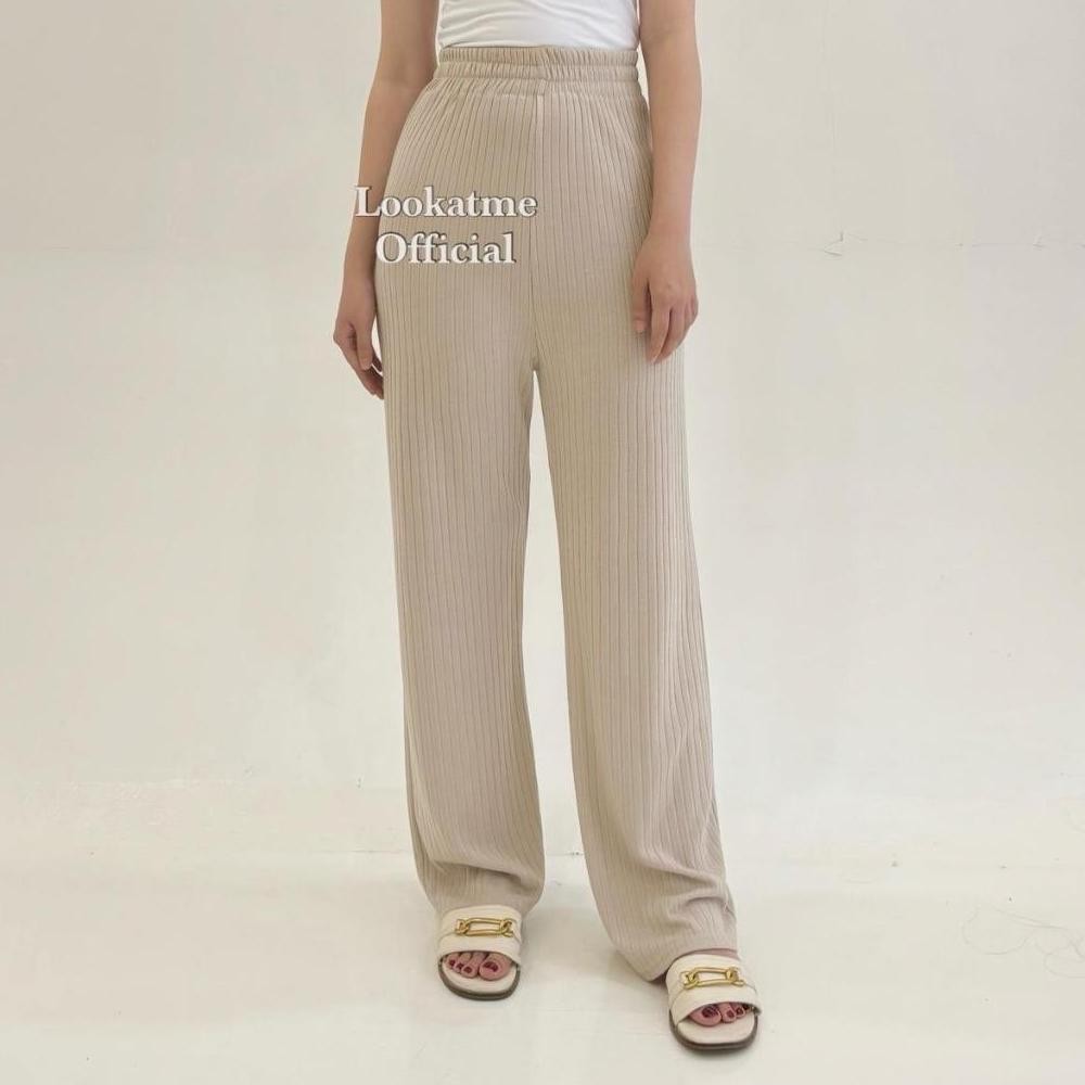 KIYORA Celana Kulot Knit Kiyora Premium Long Pants