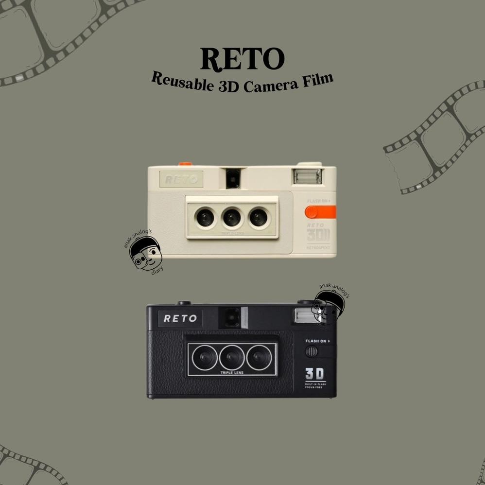 RETO 3D Film Camera Kamera Film 3D