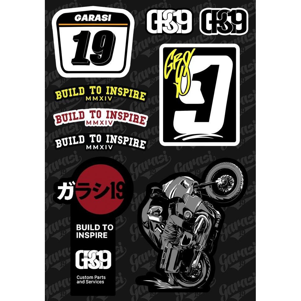 

Promo Garasi 19 - Stickers Pack COD