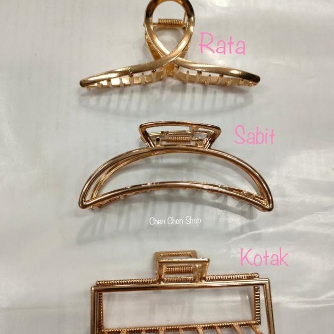 Jepit Rambut Polos Besar