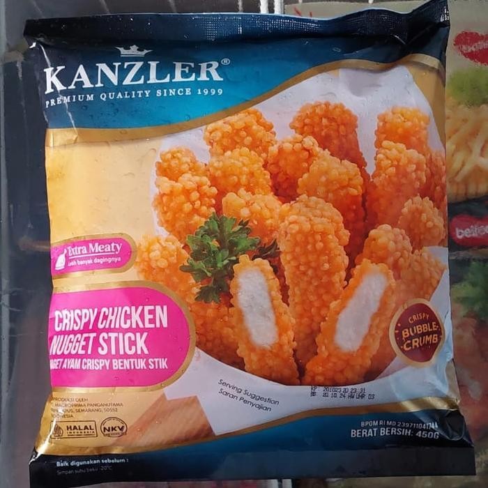 

Rps Kanzler Crispy Chicken Nugget Stick With Crispy Bubble Crumbs 450G