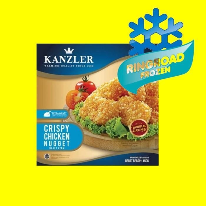 

Ff Kanzler Crispy Chicken Nugget 450 Gr - Naget Ayam Goreng