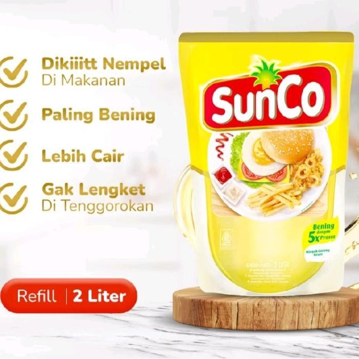

Rps Minyak Goreng Sunco 2L,Minyak Goreng Jernih